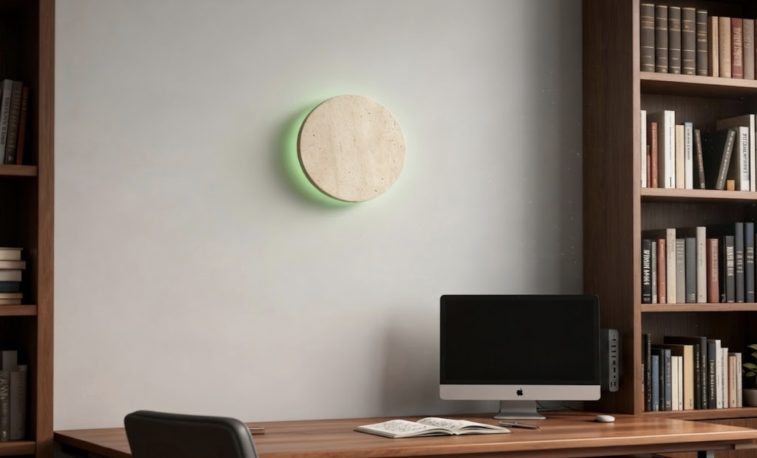 LUMA green wall light