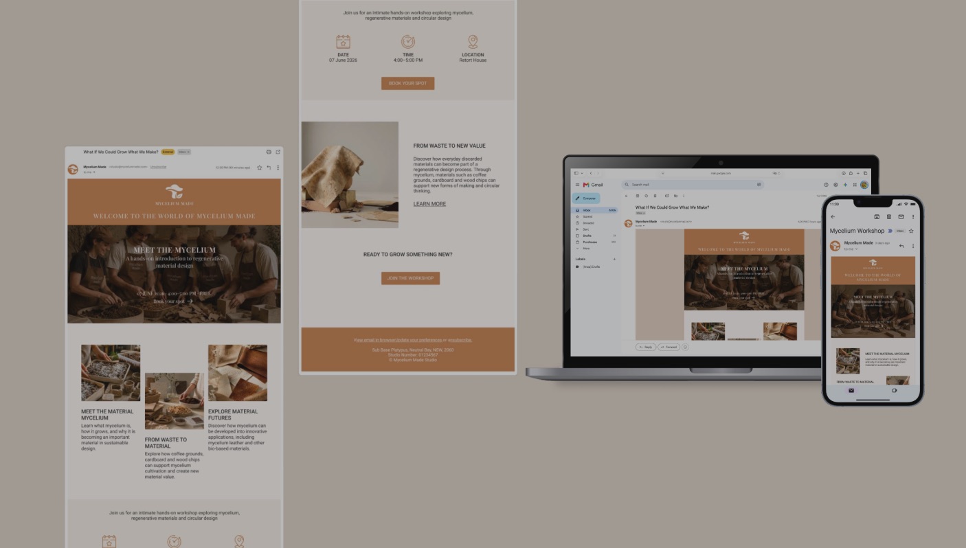 Mycelium Made Digital Campaign