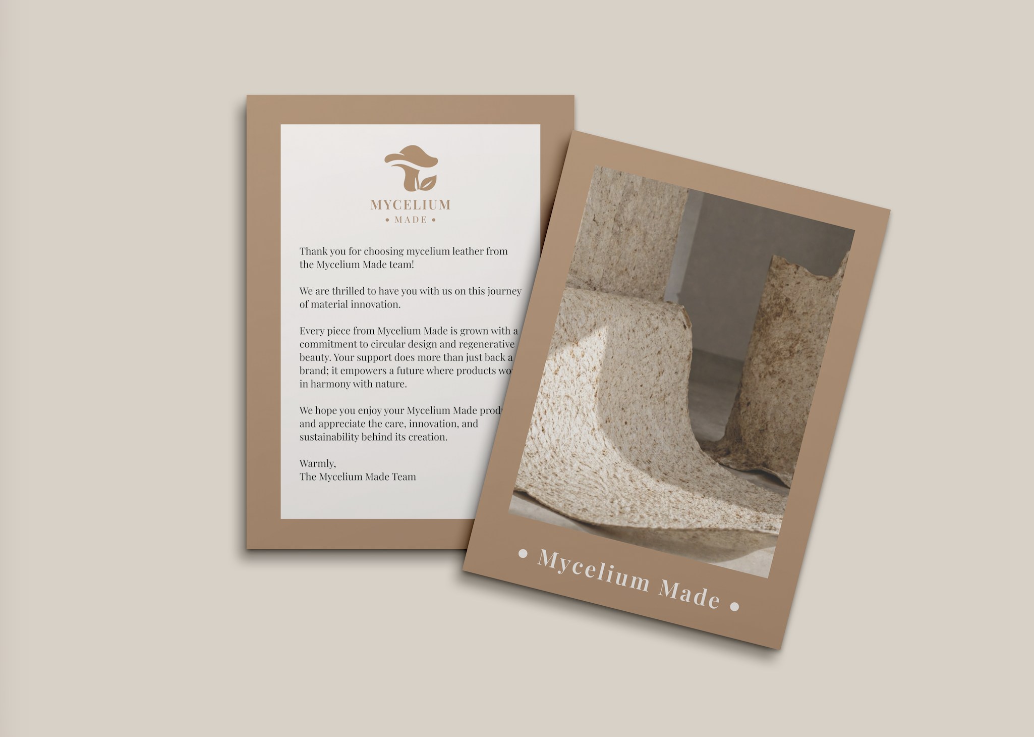 Mycelium Made publication design